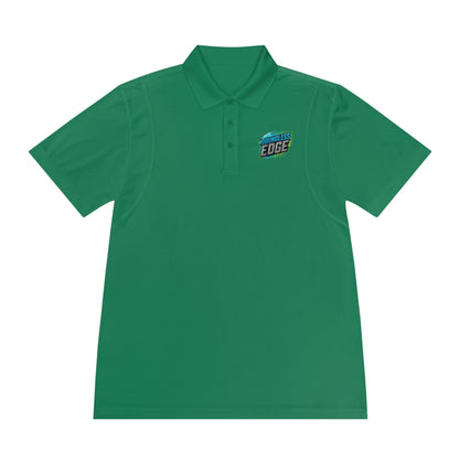 Boundless Edge Disc Golf Men's Sport Polo Premium T-Shirt