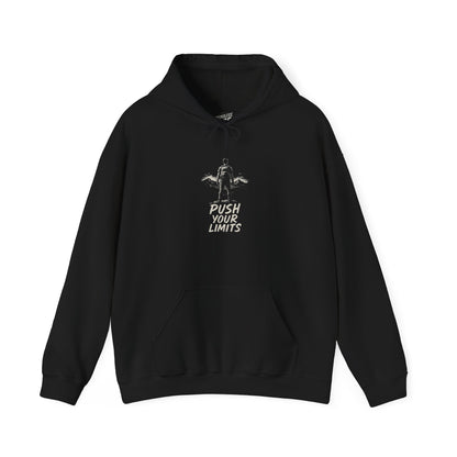 Summit Edition Push Your Limits Hiking Men's Basic Hoodie Sweatshirt