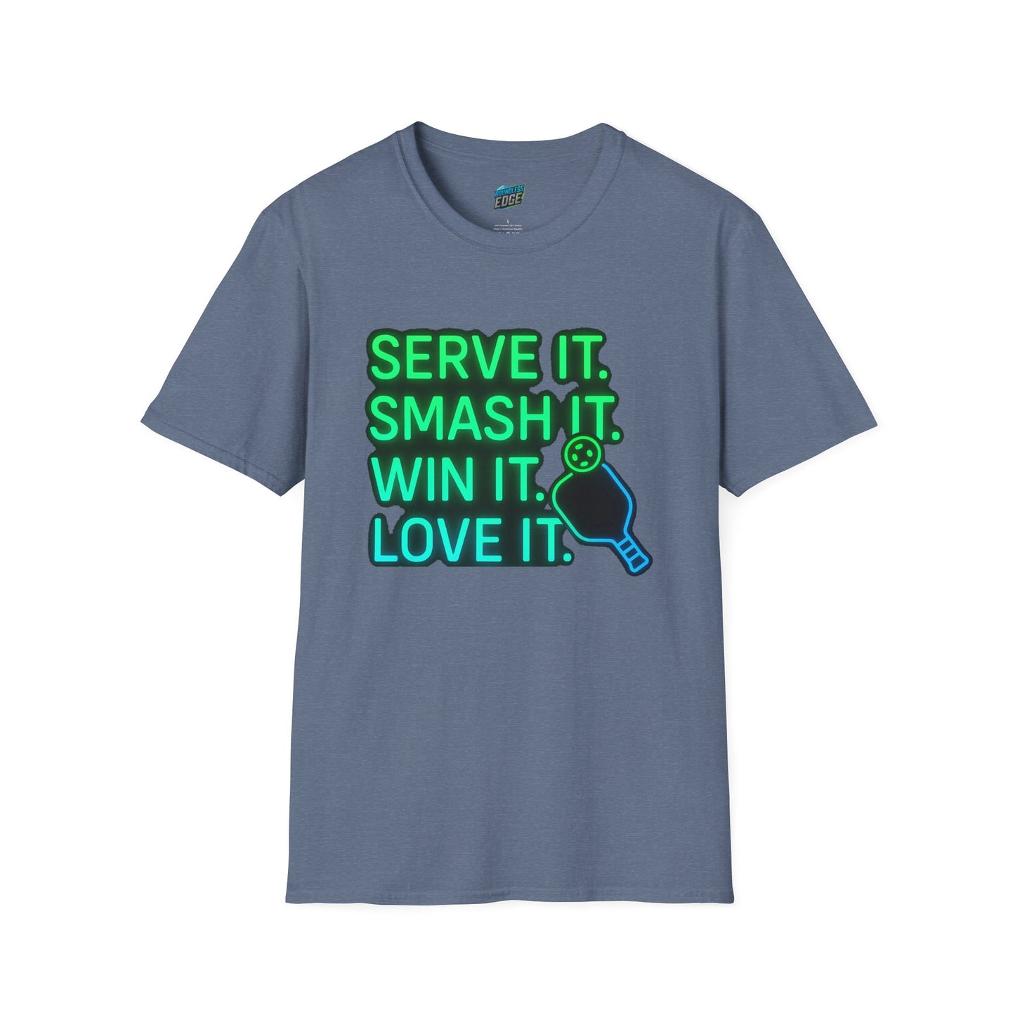 Serve it. Smash it. Win it. Love it. Pickleball Women's Basic T-Shirt