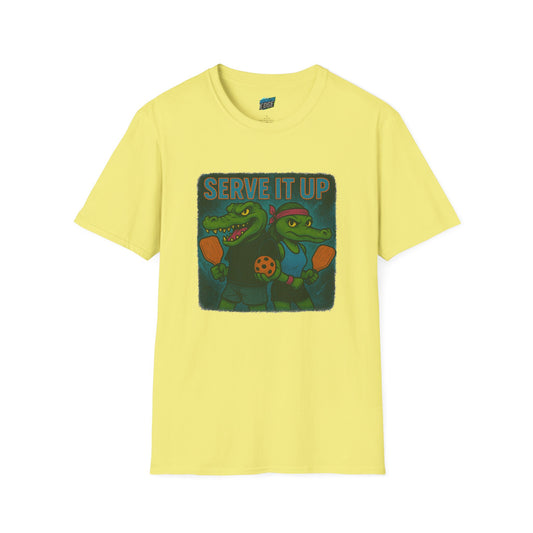 Serve It Up Pickleball Women's Basic T-Shirt