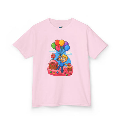 Candyland Lift-Off Playing with Danger Boys' Heavy Cotton T-Shirt