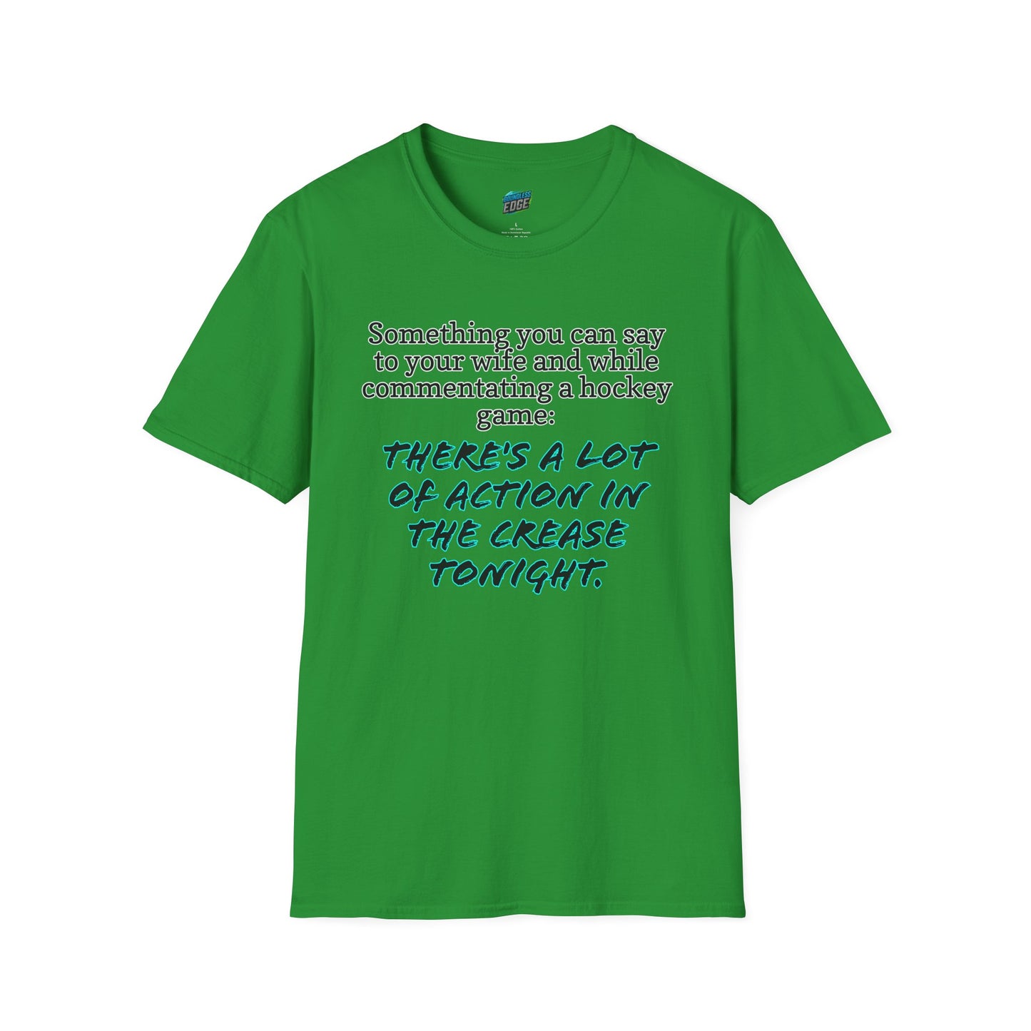 Something You Can Say... Hockey Humor Men's Basic T-Shirt