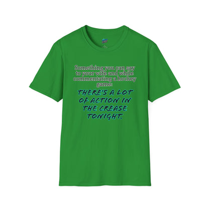 Something You Can Say... Hockey Humor Men's Basic T-Shirt