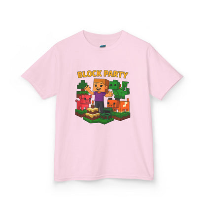 Block Party Playing with Danger Girls' Heavy Cotton T-Shirt