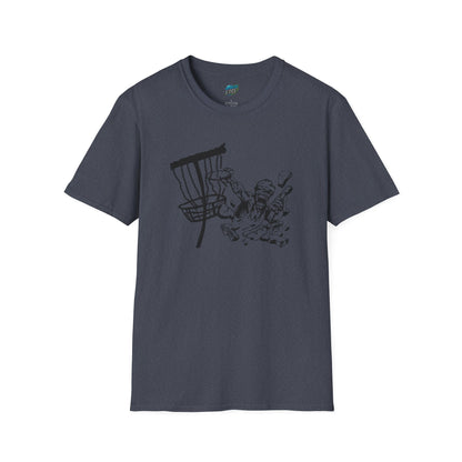 Zombie Disc Golf Men's Basic Softstyle T-Shirt