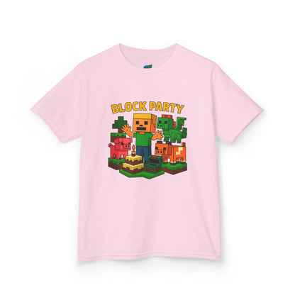 Block Party Playing with Danger Boys' Heavy Cotton T-Shirt