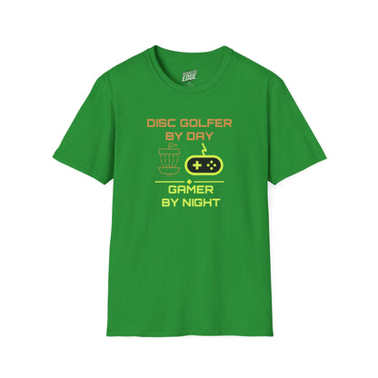 Disc Golf by Day, Gamer by Night Women's Basic T-Shirt