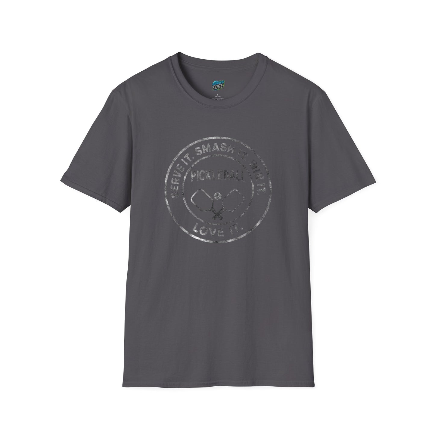 Serve it. Smash it. Win it. Love it. Pickleball Men's Basic T-Shirt