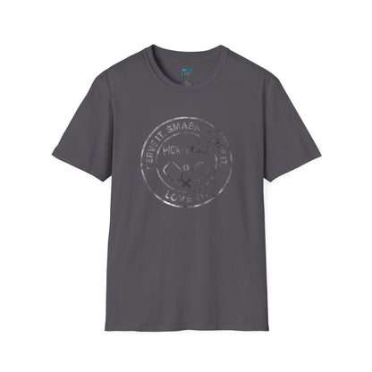 Serve it. Smash it. Win it. Love it. Pickleball Men's Basic T-Shirt