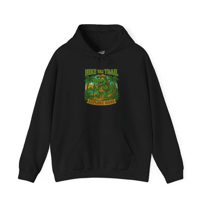Hike the Trail – Explore More Hiking Women's Basic Heavy Blend Hoodie Sweatshirt