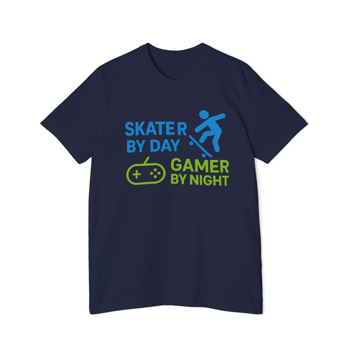 Skater by Day, Gamer by Night Skateboarding Men's Premium T-Shirt