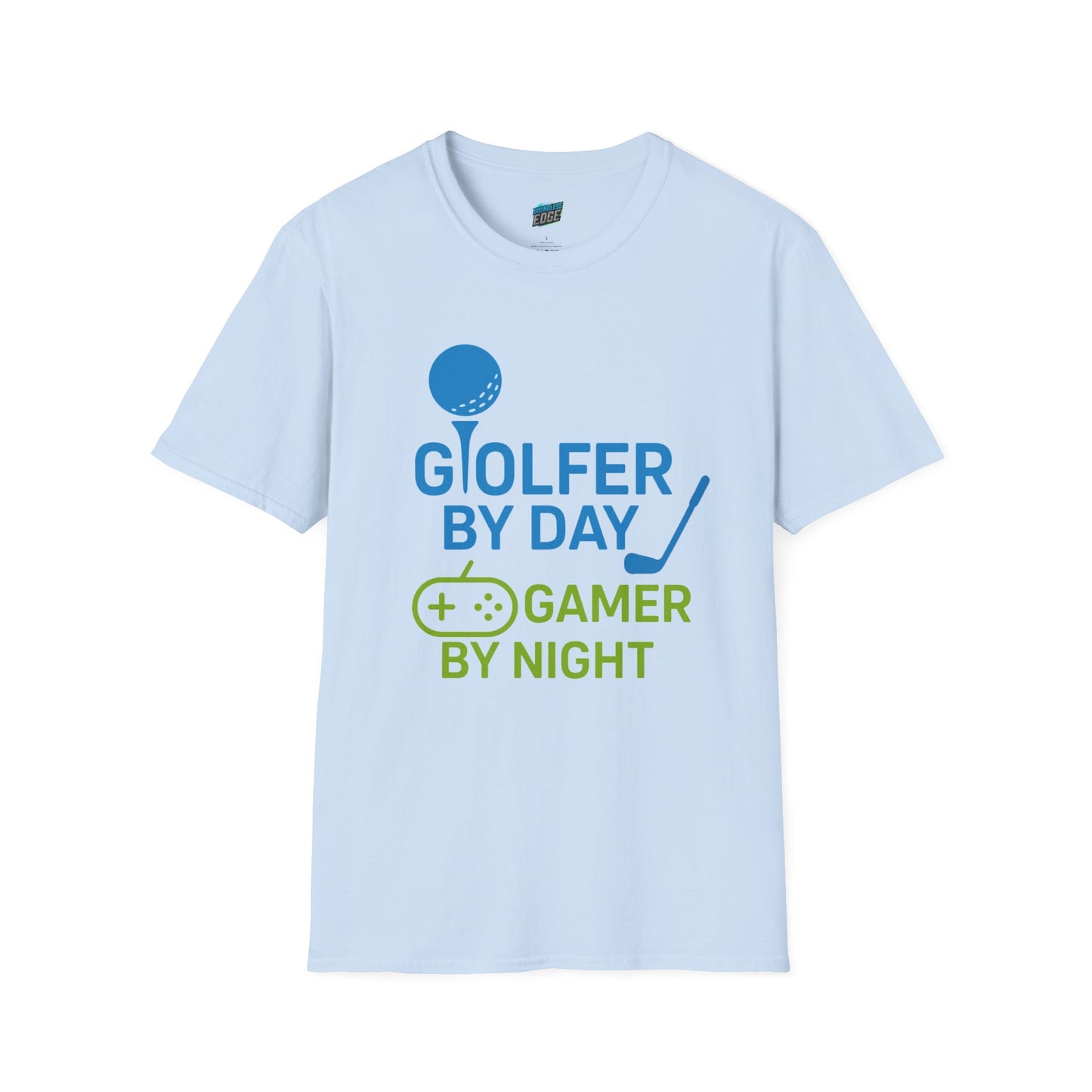 Golfer by Day, Gamer by Night Men's Basic T-Shirt