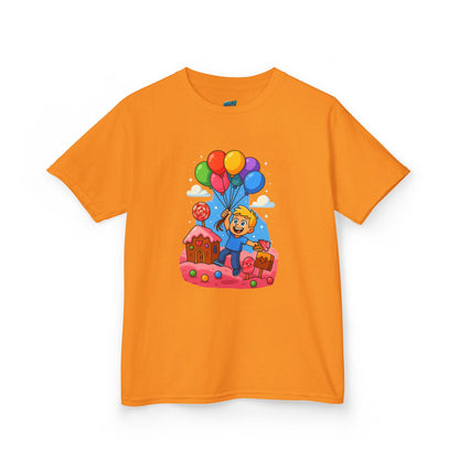 Candyland Lift-Off Playing with Danger Boys' Heavy Cotton T-Shirt