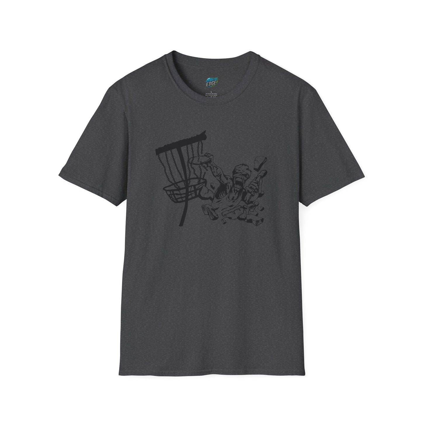 Zombie Disc Golf Men's Basic Softstyle T-Shirt