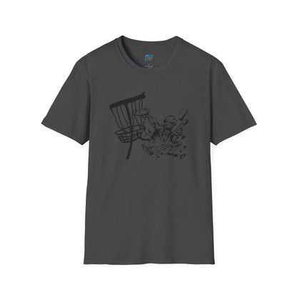 Zombie Disc Golf Men's Basic Softstyle T-Shirt
