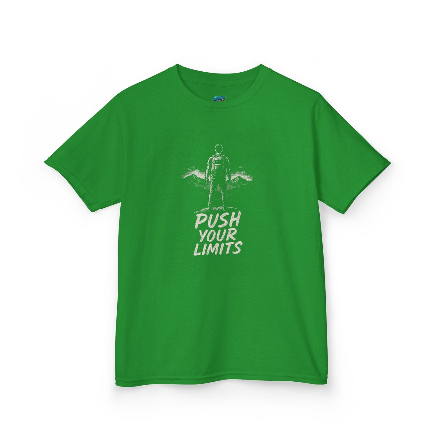 Push Your Limits Hiking Boys' Heavy Cotton T-Shirt