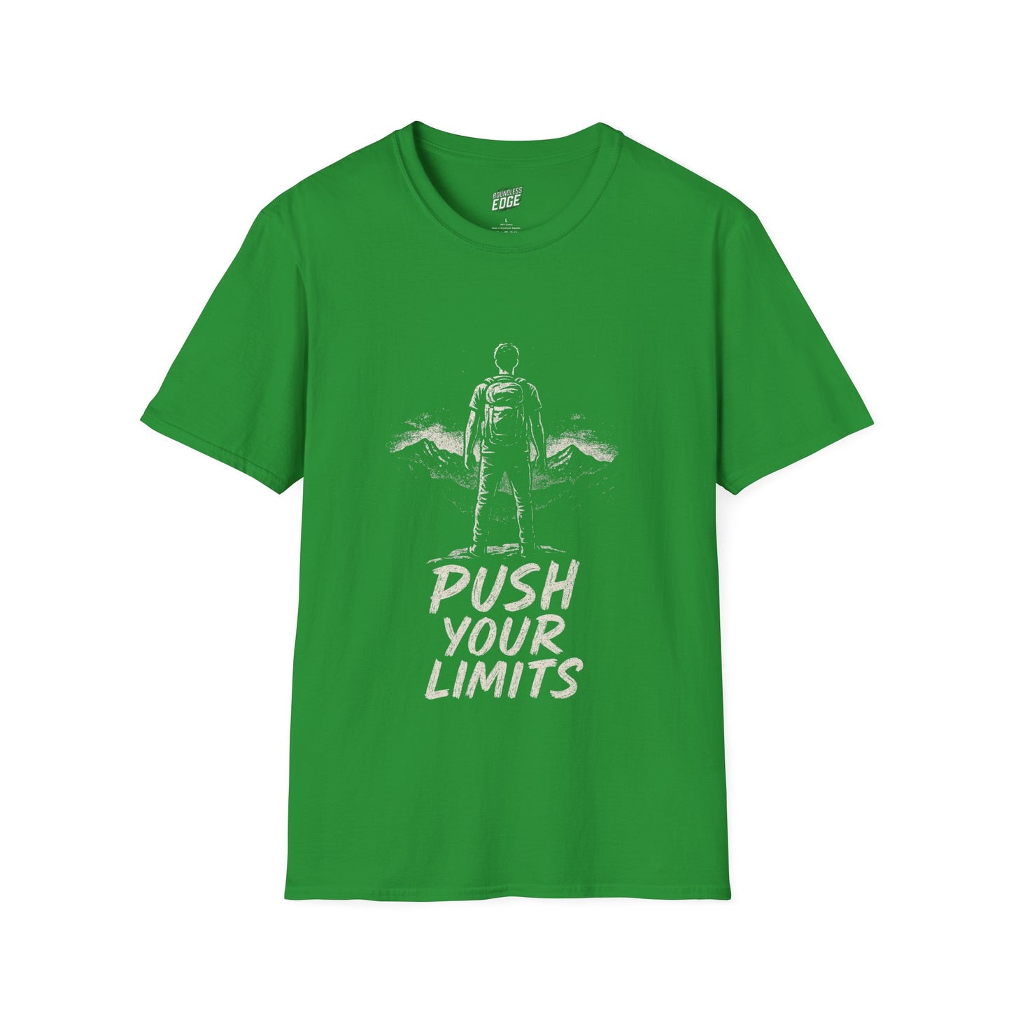 Summit Edition Push Your Limits Hiking Men's Basic T-Shirt