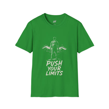 Summit Edition Push Your Limits Hiking Men's Basic T-Shirt