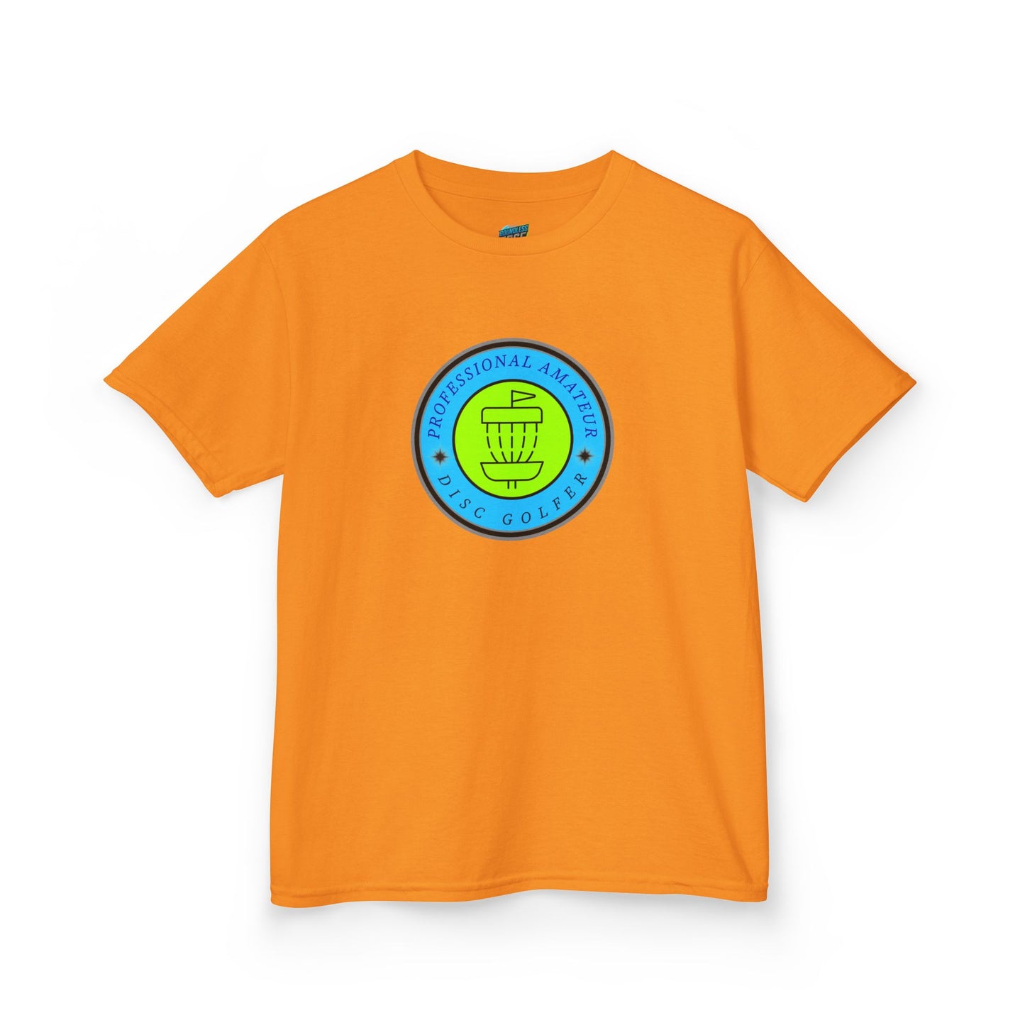 Professional Amateur Disc Golf Humor Girls' Heavy Cotton T-Shirt