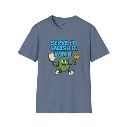 Serve it. Smash it. Win it. Pickleball Women's Basic T-Shirt