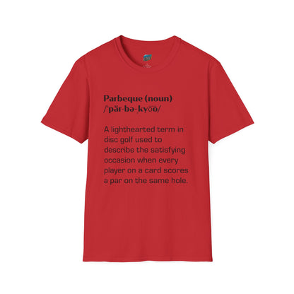 Parbeque Disc Golf Humor Men's Basic T-Shirt
