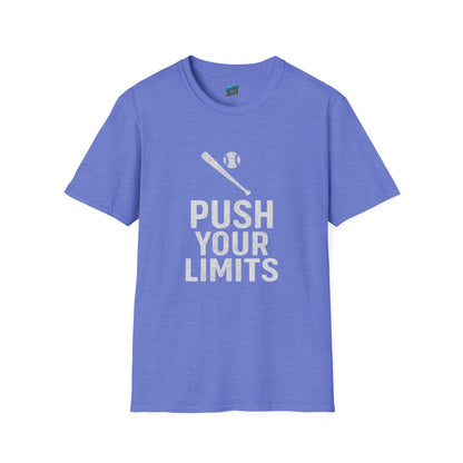 Push Your Limits Baseball Men's Basic T-Shirt