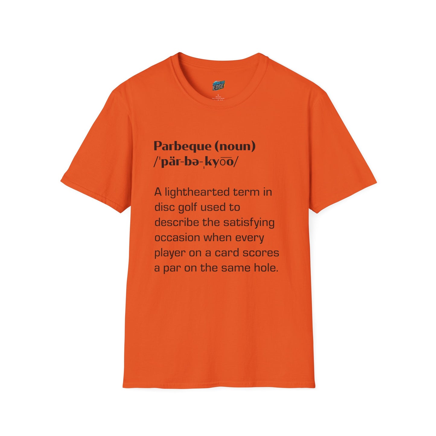 Parbeque Disc Golf Humor Men's Basic T-Shirt
