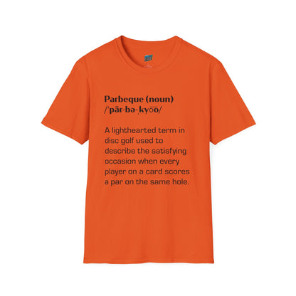 Parbeque Disc Golf Humor Men's Basic T-Shirt
