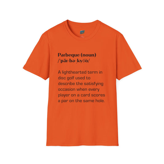 Parbeque Disc Golf Humor Men's Basic T-Shirt