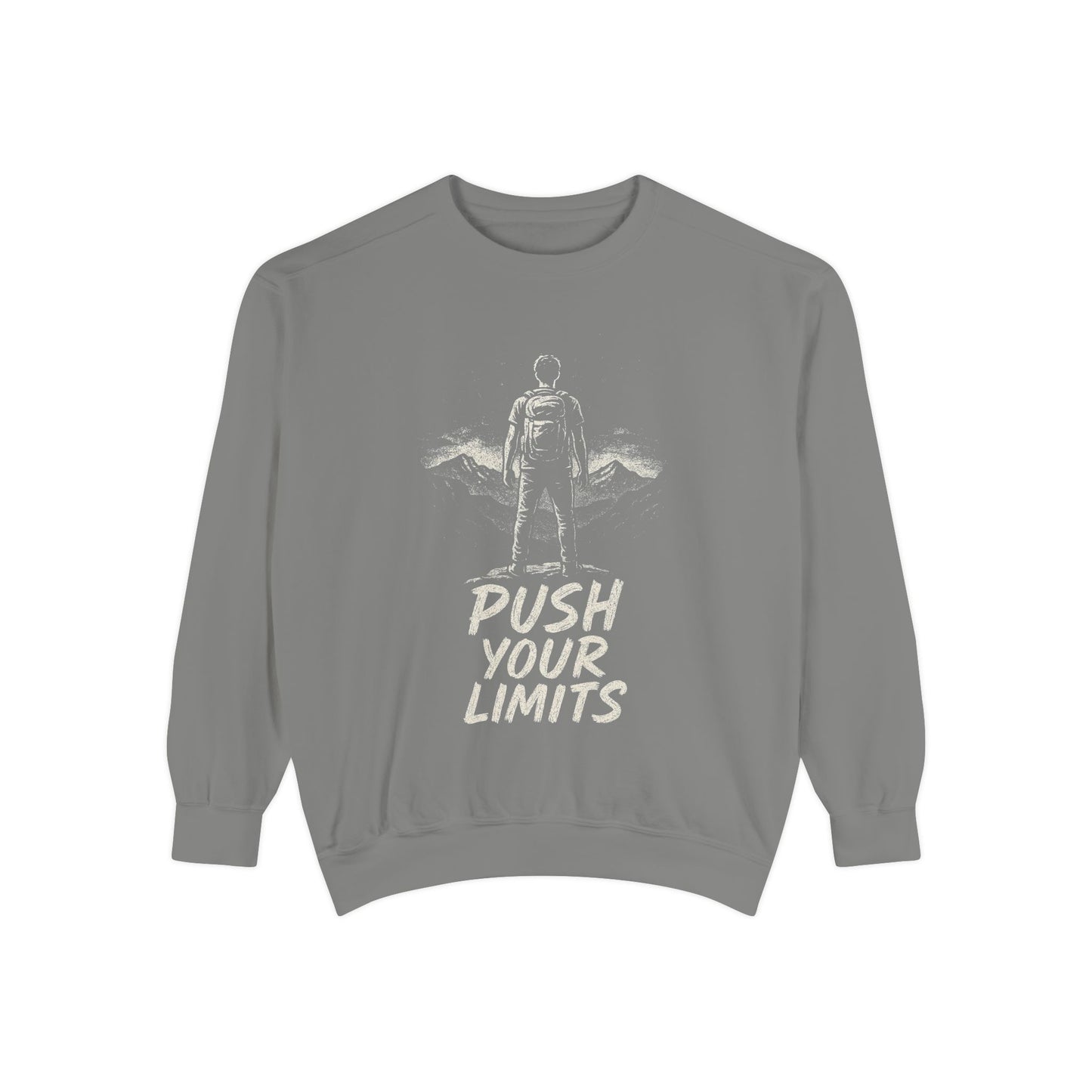Summit Edition Push Your Limits Hiking Women's Premium Crewneck Sweatshirt