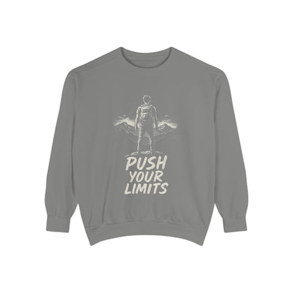 Summit Edition Push Your Limits Hiking Women's Premium Crewneck Sweatshirt