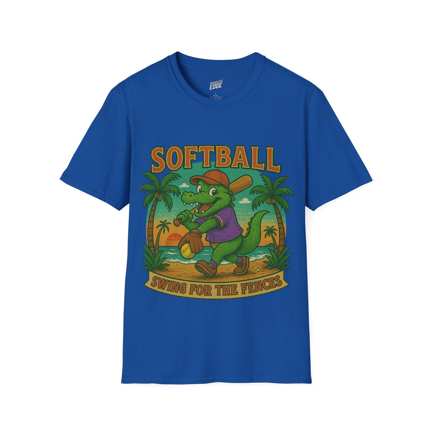 Gator Vibes Softball Edition Women's Basic T-Shirt (Swing for the Fences)