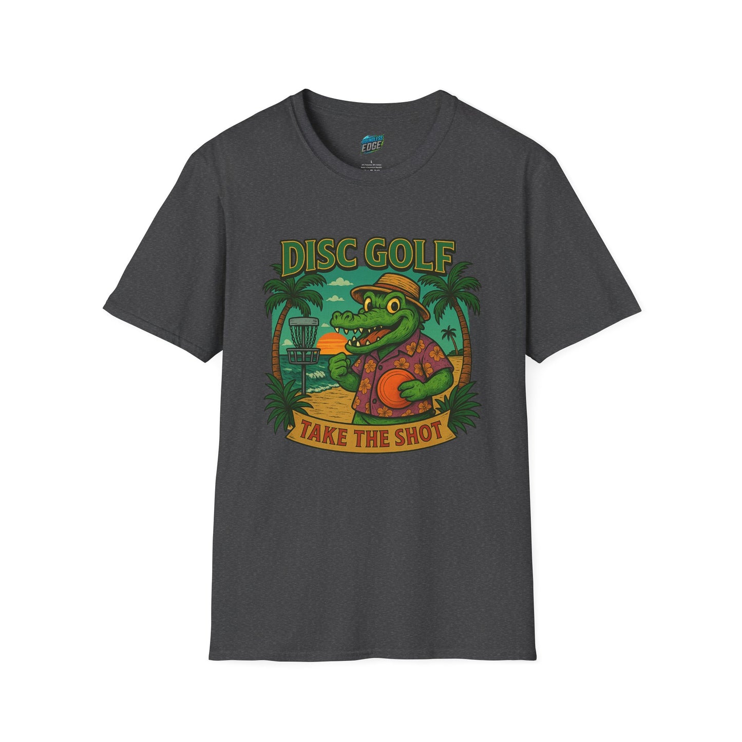 Take the Shot Disc Golf Gator Women's Basic T-Shirt