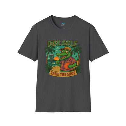 Take the Shot Disc Golf Gator Women's Basic T-Shirt